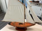 Model zeilboot van hout, Hobby en Vrije tijd, Modelbouw | Boten en Schepen, Ophalen, Zo goed als nieuw