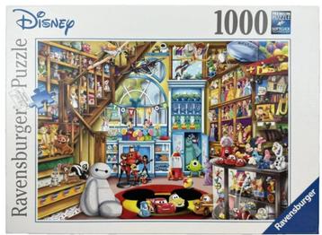 Disney Ravensburger Puzzel 1000 de speelgoedwinkel compleet beschikbaar voor biedingen
