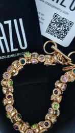 Armband, Verzenden, Nieuw, Zilver, Goud