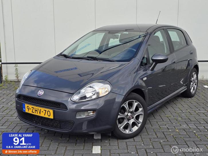 Fiat Punto Evo 0.9 TwinAir Street 139DKM! Nieuwe Apk!, Auto's, Fiat, Bedrijf, Te koop, Punto EVO, ABS, Airbags, Airconditioning