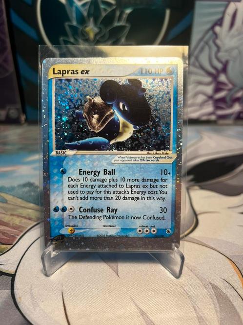Lapras EX 99 Holo Pokemon Kaart, Hobby en Vrije tijd, Verzamelkaartspellen | Pokémon, Zo goed als nieuw, Losse kaart, Foil, Ophalen of Verzenden