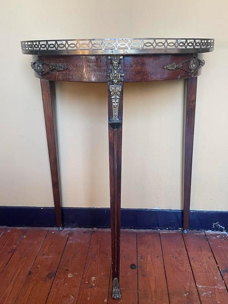 Antieke consoletafel - Empire stijl, Antiek en Kunst, Antiek | Meubels | Tafels, Ophalen of Verzenden