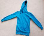 Hoodie trui sweater maat s / m blauw turqoise dames winter, Verzenden, Zo goed als nieuw, Maat 36 (S), Blauw