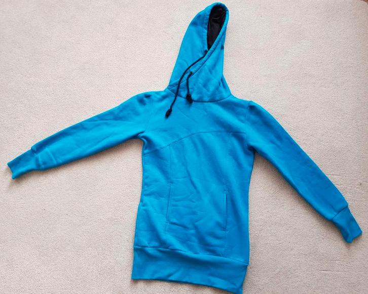 Hoodie trui sweater maat s / m blauw turqoise dames winter, Kleding | Dames, Truien en Vesten, Zo goed als nieuw, Maat 36 (S)