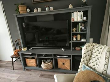 Ikea televisie kast donkergrijs tv meubel landelijk  beschikbaar voor biedingen