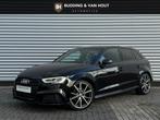 Audi A3 Sportback 30 TFSI Sport S-Line Automaat Cruise Navi, Auto's, Leder en Stof, Zwart, Origineel Nederlands, 1180 kg