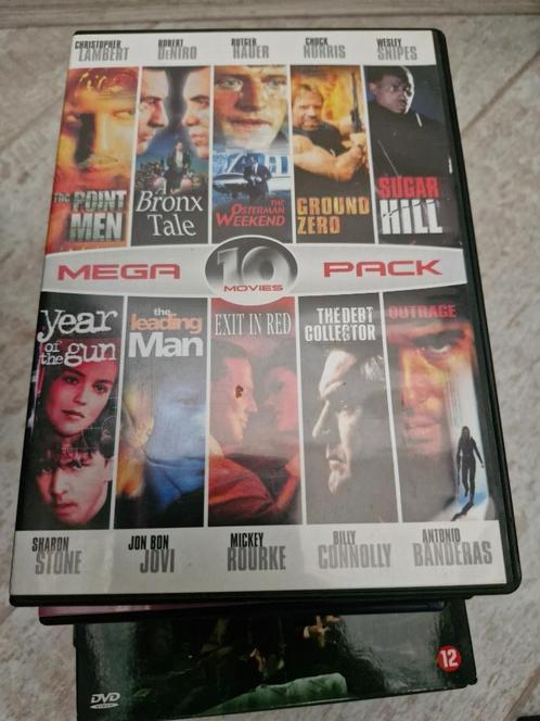 Dvd mega 10 pack, Cd's en Dvd's, Dvd's | Actie, Gebruikt, Actie, Alle leeftijden, Ophalen