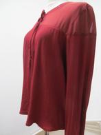 Blouse Only, steenrood, maat 38, Kleding | Dames, Blouses en Tunieken, Maat 38/40 (M), Only, Ophalen of Verzenden, Gedragen