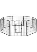 Topmast Premium Puppyren - Puppykennel 100 cm Hoog - 640 cm, Dieren en Toebehoren, Hondenhokken, Ophalen, Zo goed als nieuw, 110 cm of meer