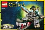 Lego Chima legend beast krokodil 70126, Ophalen, Zo goed als nieuw, Complete set, Lego