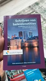 Willem Koetsenruijter - Schrijven van beleidsnotities, Ophalen of Verzenden, Zo goed als nieuw, Willem Koetsenruijter; Rinke Berkenbosch