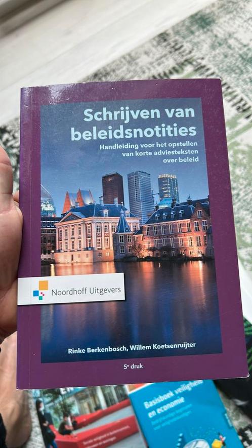 Willem Koetsenruijter - Schrijven van beleidsnotities, Boeken, Wetenschap, Zo goed als nieuw, Ophalen of Verzenden