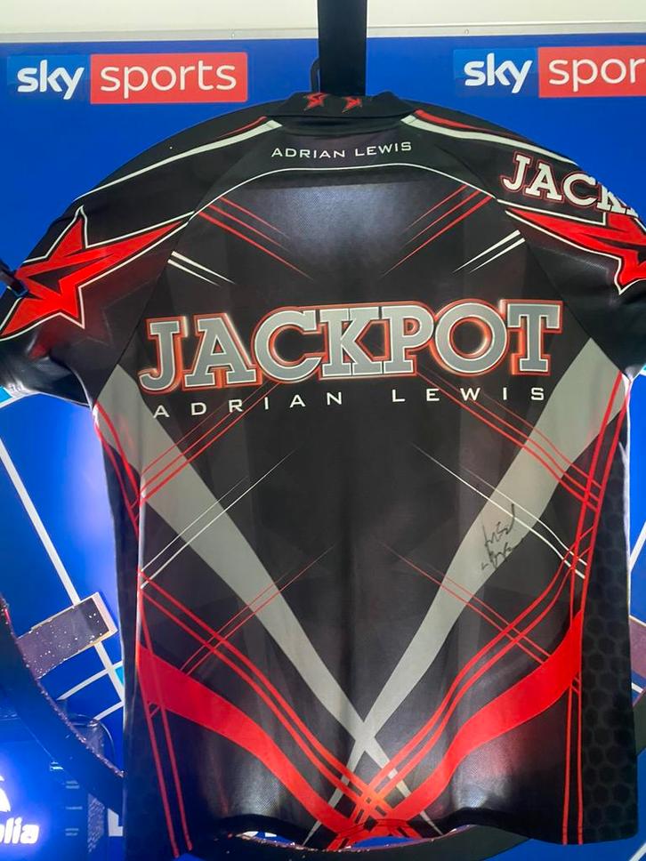 Dartshirt Adrian Lewis, Sport en Fitness, Darts, Gebruikt, Overige typen, Ophalen