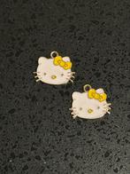 Emaille bedels hello kitty geel, 1 bedel, Ophalen of Verzenden, Overige merken