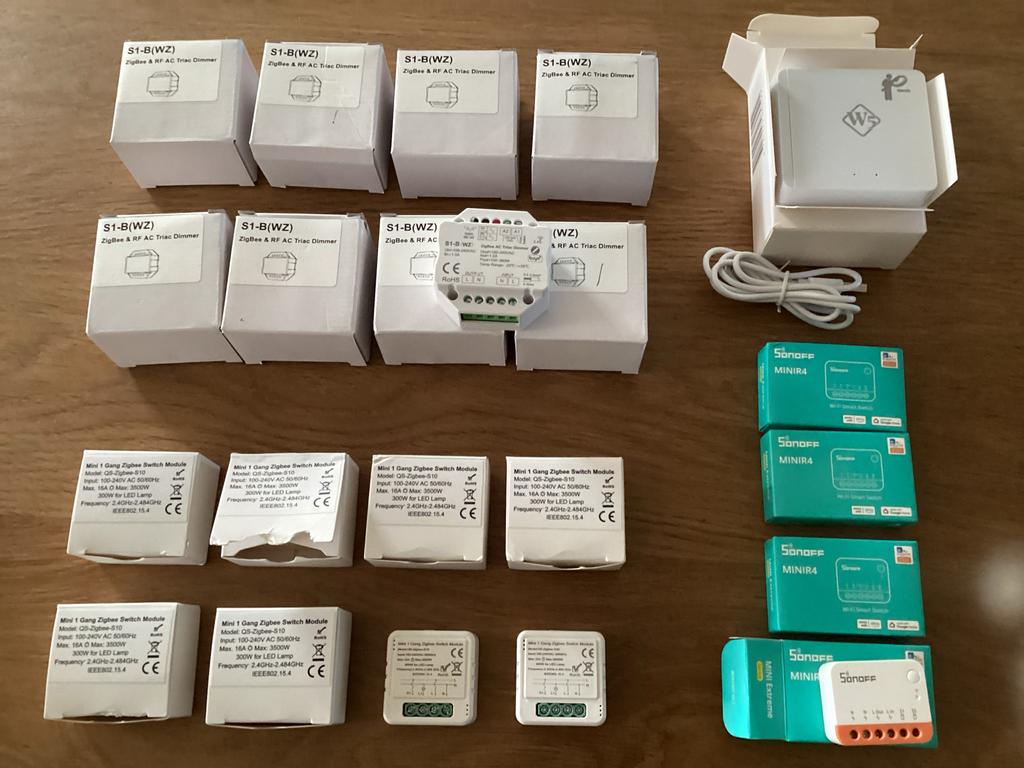 Zigbee Dimmer / Switch Module Tuya SmartLife Sonoff minir4, Hobby en Vrije tijd, Elektronica-componenten, Nieuw, Ophalen of Verzenden