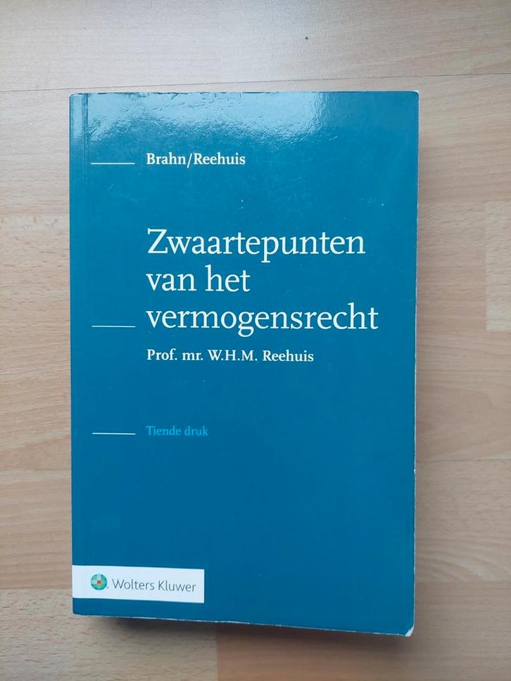 Zwaartepunten van het vermogensrecht - 2e druk, Boeken, Studieboeken en Cursussen, Gelezen, HBO, Alpha, Ophalen of Verzenden