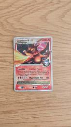 Charizard G lv X uit 2009 met Holofoil, Hobby en Vrije tijd, Verzenden, Zo goed als nieuw, Losse kaart, Foil