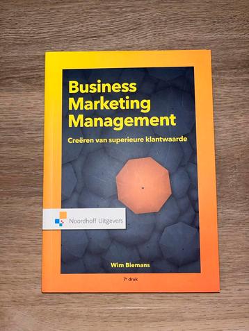 Business Marketing Management - Zo Goed Als Nieuw beschikbaar voor biedingen