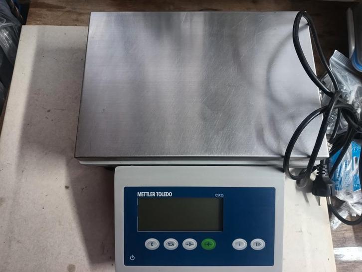 Mettler Toledo ICS 425 prof. weegschaal, Witgoed en Apparatuur, Weegschalen, Zo goed als nieuw, 100 kg of meer, Ophalen of Verzenden
