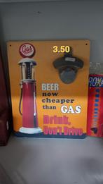 Leuke Bieropener met Gas Station Design, Gebruikt, Onbekend, Ophalen of Verzenden, Onbekend
