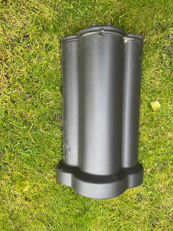 20 m2 Dakpannen Röben Flandern Plus zwart, Doe-het-zelf en Verbouw, Dakpannen en Dakbedekking, Zo goed als nieuw, Dakpannen, Steen of Klei