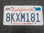 Kentekenplaat California USA nummerbord Nummerplaat License, Ophalen of Verzenden, Gebruikt, Auto's