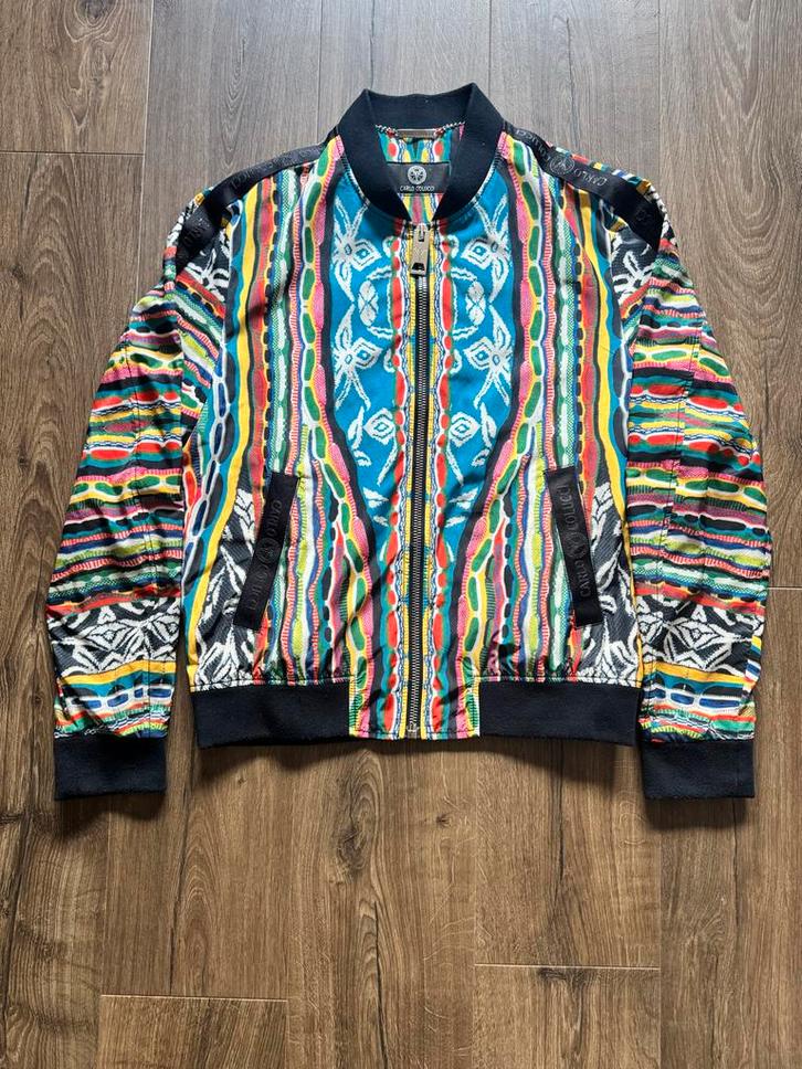 Carlo Colucci Jas (Maat M), Kleding | Heren, Jassen | Zomer, Zo goed als nieuw, Maat 48/50 (M), Overige kleuren, Verzenden