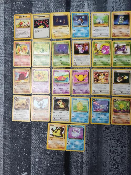 team rocket pokemon kaarten set, Hobby en Vrije tijd, Verzamelkaartspellen | Pokémon, Ophalen of Verzenden