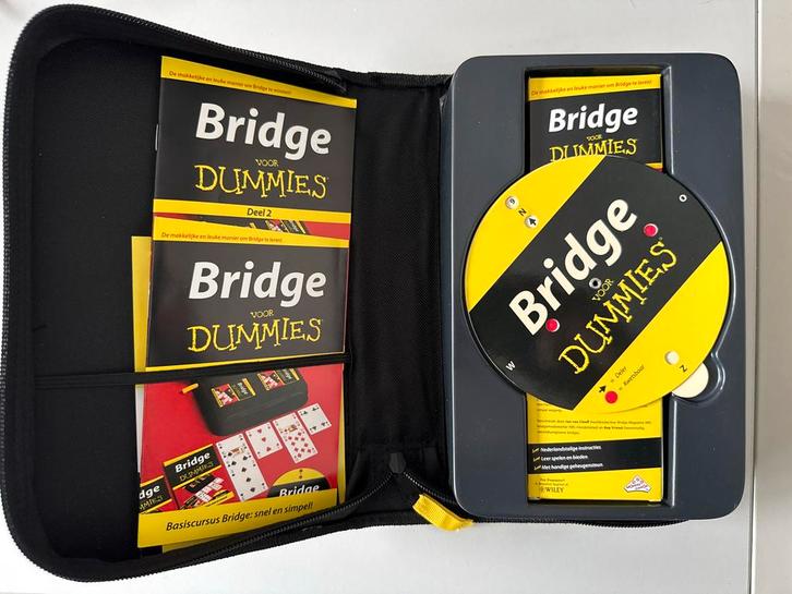 Bridge voor Dummies - Complete Set, Hobby en Vrije tijd, Denksport en Puzzels, Zo goed als nieuw, Overige typen, Ophalen of Verzenden