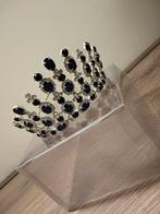 Blauw zilver Tiara, Ophalen of Verzenden, Nieuw, Overige materialen