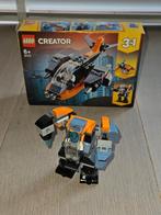 Lego 31111 Creator 3-in-1 Cyber Drone met Robot, Ophalen of Verzenden, Zo goed als nieuw, Complete set, Lego