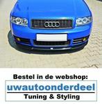 Maxton Spoiler Voorspoiler Lip Splitter Voor Audi A4 B6 B7, Auto diversen, Tuning en Styling, Verzenden