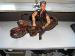 Harley Davidson model hout metaal pre war onbeschadigd, Ophalen