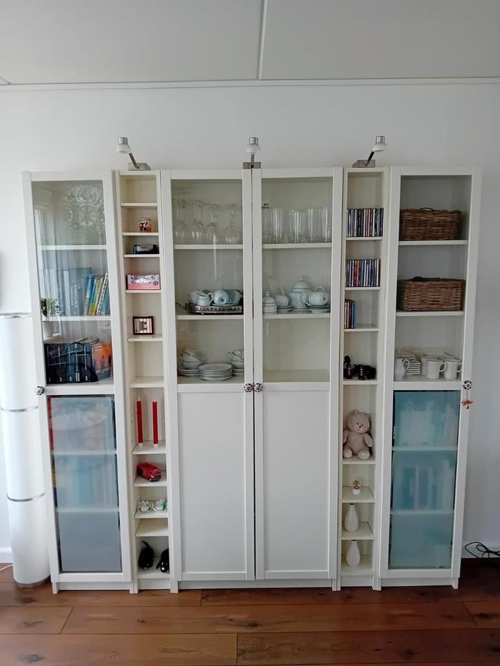 Mooi Ikea wandmeubel, Huis en Inrichting, Kasten | Vitrinekasten, Gebruikt, 200 cm of meer, 50 tot 100 cm, 25 tot 50 cm, Ophalen