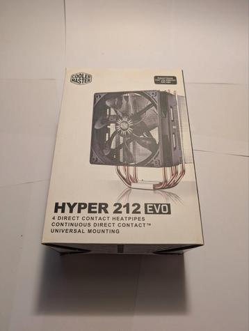 Cooler Master Hyper 212 Evo CPU Koeler beschikbaar voor biedingen