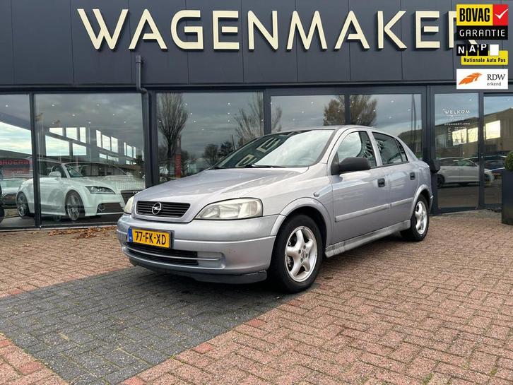 Opel Astra 1.6-16V Pearl AUTOMAAT|Airco|GOED ONDERHOUDEN, Auto's, Opel, Bedrijf, Te koop, Astra, ABS, Airbags, Airconditioning