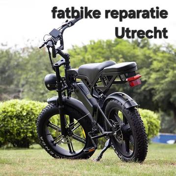 Fatbike/fiets reparatie Regio Utrecht beschikbaar voor biedingen