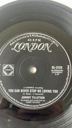 Singel: JOHNNY TILLOTSON: You can never stop me loving you, Ophalen of Verzenden, Gebruikt, Pop