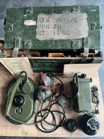 Mijndetector nederlands leger 1960 compleet in kist, Ophalen, Landmacht, Nederland, Overige typen