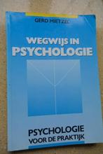 Wegwijs in Psychologie Gerd Mietzel, Gelezen, Ophalen of Verzenden, Gerd Mietzel, Overige onderwerpen