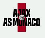 Ajax-Monaco 8 kaarten F-Side., Losse kaart, Twee personen, Augustus