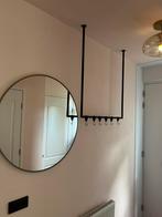 Zwart kapstok metaal gepoedercoat, Huis en Inrichting, Zo goed als nieuw, Minder dan 100 cm, Metaal, Ophalen