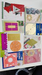 Borduurmallen 10 stuks voor kaarten maken, Hobby en Vrije tijd, Ophalen of Verzenden, Zo goed als nieuw, Overige thema's, Overige typen