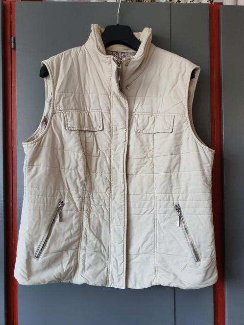 Mooie Beige Luisa Cerano Bodywarmer - Maat XXL/44/16, Kleding | Dames, Bodywarmers, Maat 42/44 (L), Beige, Ophalen of Verzenden