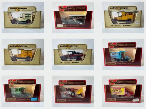 Matchbox Models of Yesteryear, 9 x, Hobby en Vrije tijd, Modelauto's | 1:43, Zo goed als nieuw, Auto, Matchbox, Ophalen of Verzenden