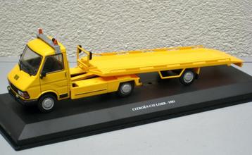 Citroen C35 trekker met Lohr oplegger Altaya Utilitaires1:43 beschikbaar voor biedingen