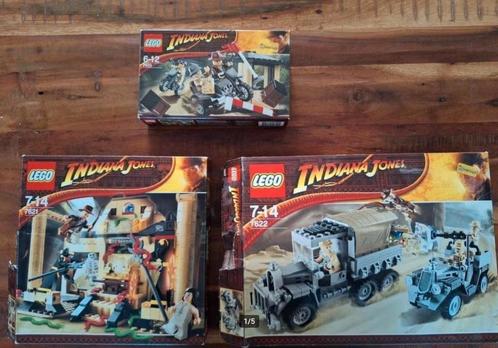 ZELDZAAM - Lego - Indiana Jones 7620/7621/7622 with box, Kinderen en Baby's, Speelgoed | Duplo en Lego, Zo goed als nieuw, Lego