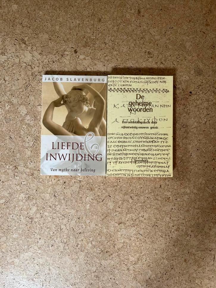 Jacob Slavenburg - Liefde & Inwijding + Geheime Woorden, Boeken, Esoterie en Spiritualiteit, Nieuw, Achtergrond en Informatie