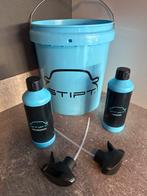Stipt Wasemmer Set - Nieuw met 1 cleaner en wax shampoo, 4 liter of meer, Ophalen of Verzenden, Zo goed als nieuw, Vaatwasserbestendig