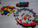 Abrick treinbaan, blokken, auto, Ophalen of Verzenden, Overige merken
